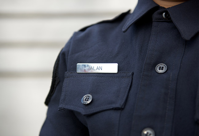 Uniform Name Badge 24